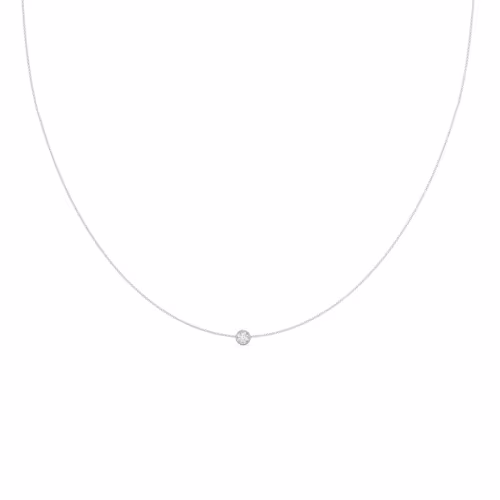 single bezel floating cosmopolitan necklace white gold made with round lab grown diamond ada diamonds design ad 039