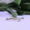 Lab Created Diamond Channel Set Eternity Band AD089