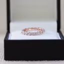Prong Set Lab Created Diamond Eternity Band In Box AD081