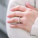 platinum 3.5 ct prong set lab created diamond eternity band ada diamonds design ad 081 on model