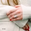 3.5ct oval lab diamond solitaire engagement ring and oval cut lab diamond eternity band ada diamonds design ad 193 and ad 143