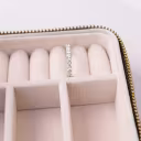 Three Quarter U Pavé Lab Diamond Wedding Band AD-171