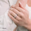 white gold round seven stone lab created diamond wedding band ada diamonds design ad 240 on model