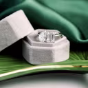 platinum 4 ct pear and emerald cut toi et moi lab created diamond engagement ada diamonds design ad 363 macro