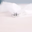 2.5 ct emerald cut three stone lab diamond engagement ring platinum ada diamonds design ad 468