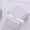 platinum 4 carat radiant cut lab created diamond engagement ring with three sided micropavé band ada diamonds design ad 172