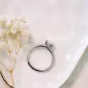 platinum 2 carat oval lab diamond in micropavé engagement ring setting ada diamonds design ad 172 profile