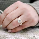 18k yellow gold custom 2ct round lab diamond halo engagement ring with double pave band ada diamonds design ad 179 on model