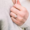 platinum two carat square cushion cut lab diamond floral solitaire engagement ring on model ada diamonds design ad 368