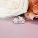 toi et moi pear and round 5ct lab diamond engagement ring in platinum and 18k yellow gold