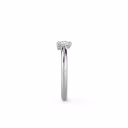 Exceptional Quality 0.35 Carat Diamonds Theresa Five Stone in 18k White Gold (Side View)
