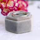0.3 ct Round Diamonds Channel Set Half Band in 18k White Gold (Main View)