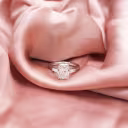 Platinum Radiant and Baguette Setting featuring High Quality 2.5 Carat Diamonds (Main View)