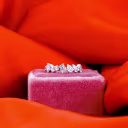 2.0 ct Lab Diamonds Fiona Three Quarter Band in Platinum 2ctw in Platinum (Main View)