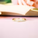 0.45 Carat Round Diamonds 0.45ctw Channel Set Diamond Eternity Band in 18k Yellow Gold in 18kt Yellow Gold (Main View)