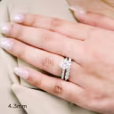 2.0 Carat Round Lab Diamonds set in Platinum Prong Set Seven Stone (Main View)