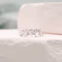 2.0 Carat Lab Diamonds Cassie Eternity Band in 18k White Gold 2ctw in 18k White Gold (Main View)