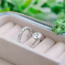 2.3 ctw Round Diamonds Prong Set Eternity Band in Platinum (Main View)