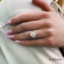 Hand Selected 0.25 Carat Round Lab Diamonds Nesting Half Band in Yellow Gold (Main View)