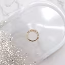 1.75 ctw Round Diamonds set in 14k Yellow Gold Prong Set Seven Stone (Profile View)