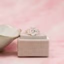 Yellow Gold Oval Three Stone Diamond Engagement Ring featuring Exceptional Quality 2.75 Carat Diamonds (Main View)