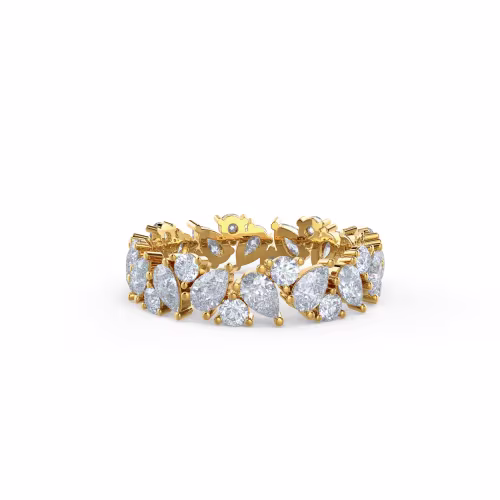 2.2 Carat Diamonds set in 14k Yellow Gold Theresa Eternity Band (Main View)