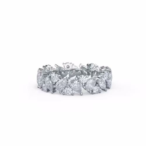 2.2 ctw Lab Created Diamonds set in 18kt White Gold Theresa Eternity Band (Main View)