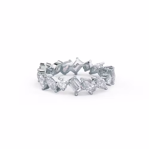 18k White Gold Fiona Eternity Band featuring 2.5 ct Diamonds (Main View)