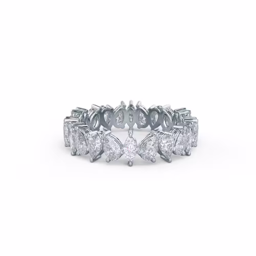 18k White Gold Lauren Eternity Band featuring 2.0 ct Diamonds (Main View)