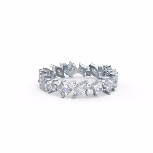 2.0 ct Diamonds Sara Eternity Band in 18k White Gold (Main View)