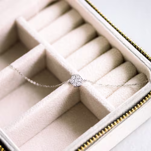 14k white gold lab diamond carbon bracelet ada diamonds design ad 128