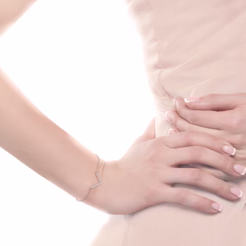 Alternate White Image for V Bracelet