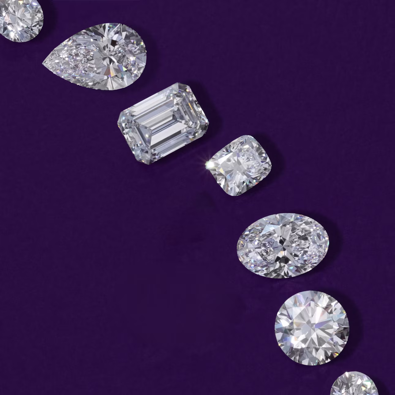 5 Most Popular Lab Diamond Shapes