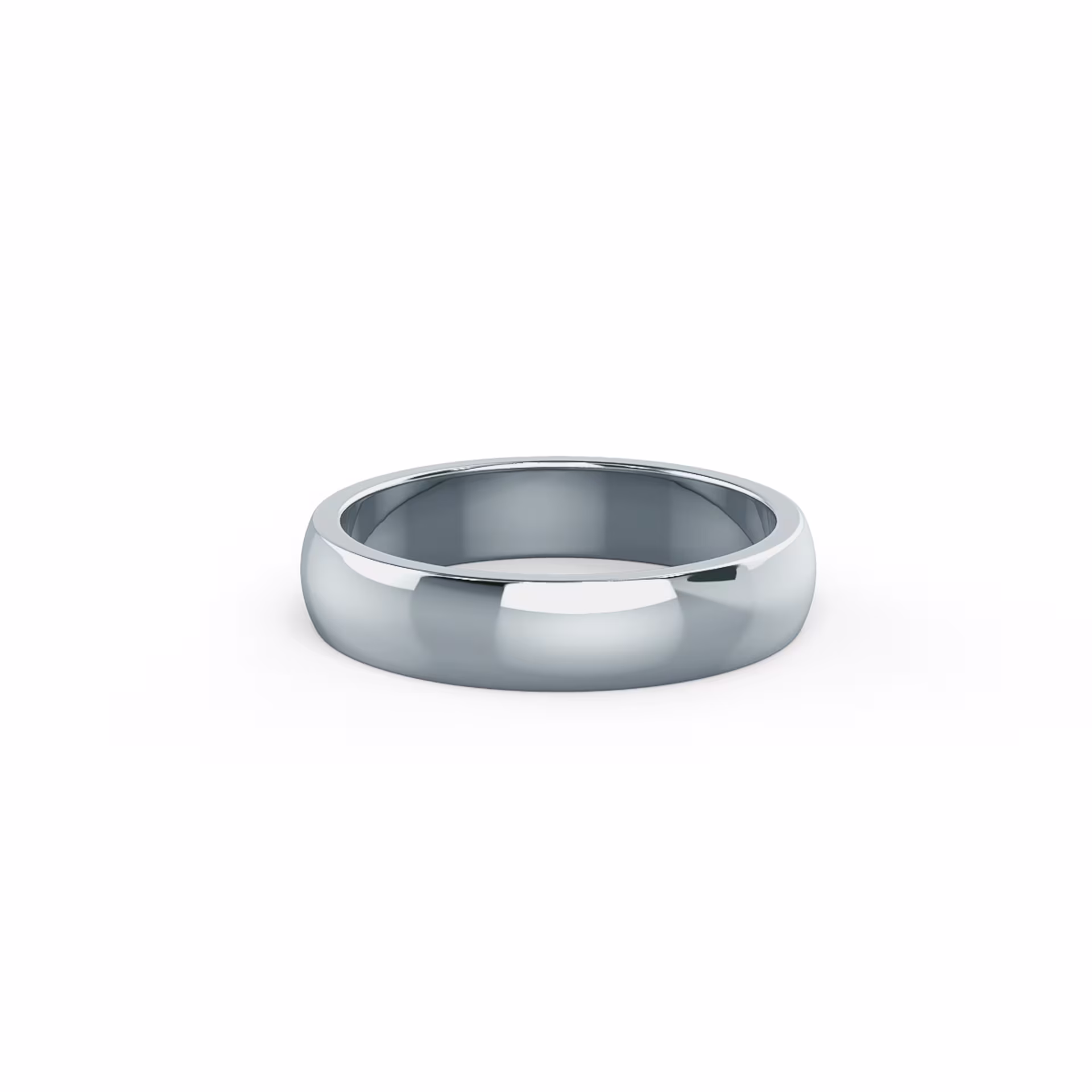 4mm Rounded Ring featuring Diamonds