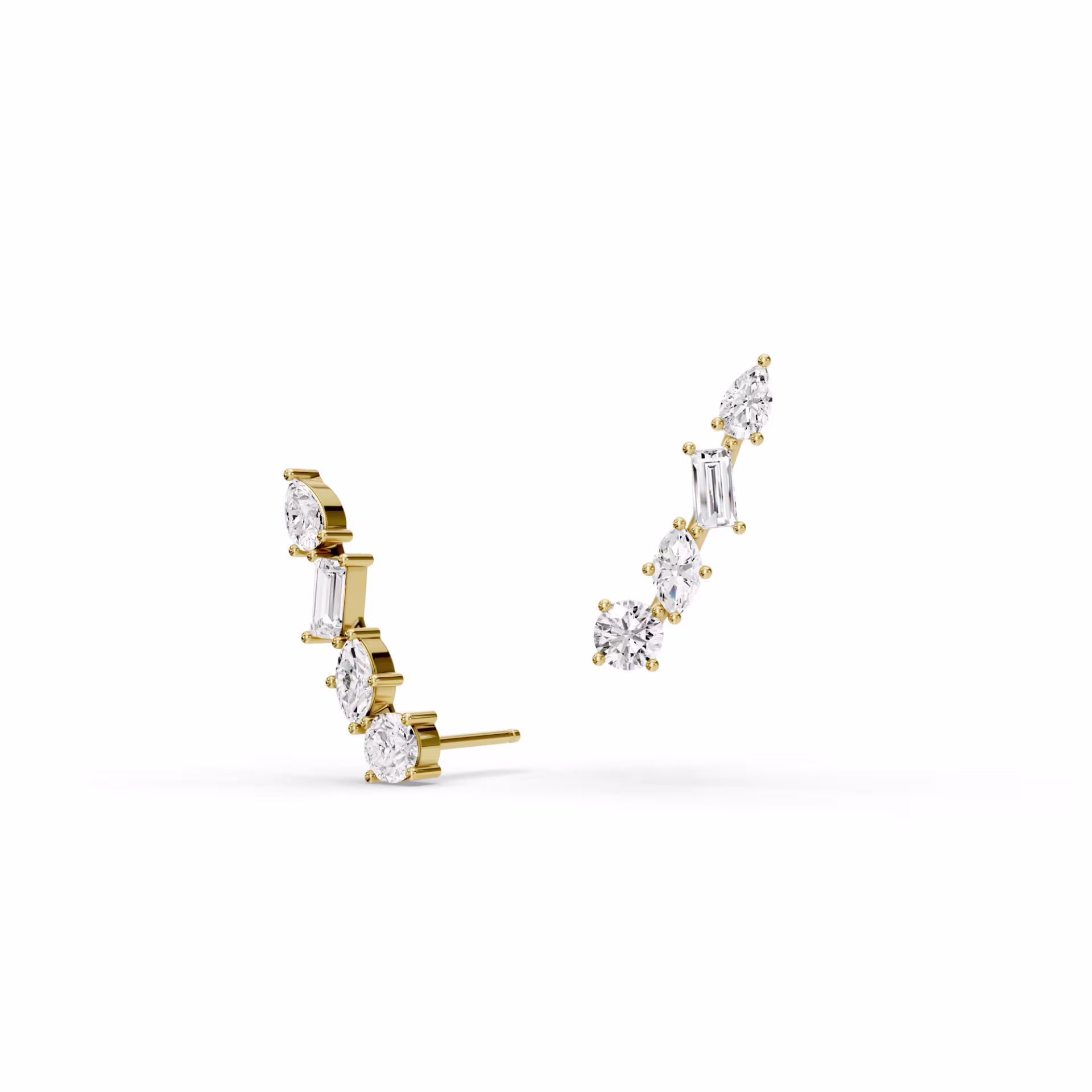 YG-Multi-Shape-Ear-Climbers-with-Lab-Diamonds_AD-130