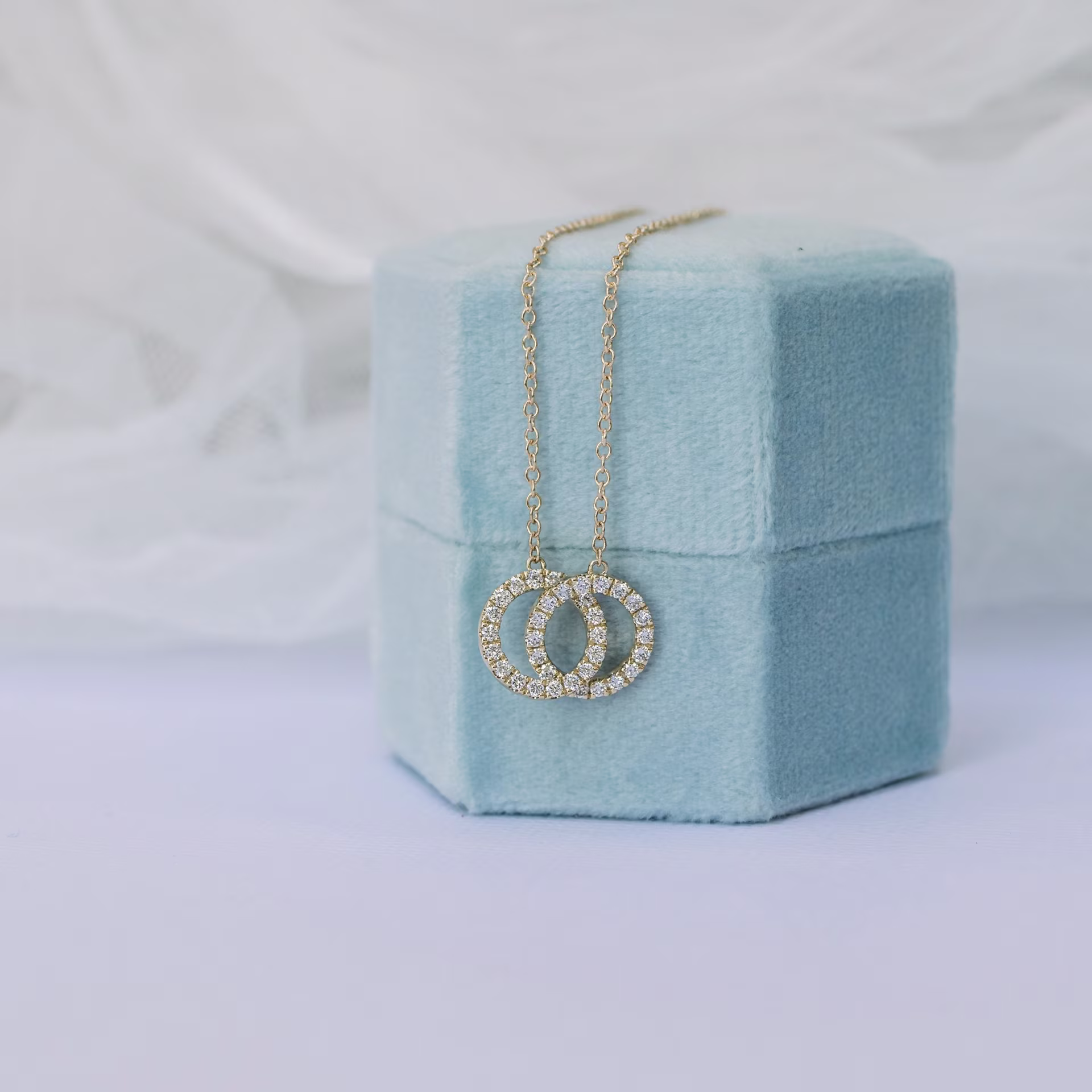 yellow gold double karma lab diamond fashion necklace ada diamonds design ad 034