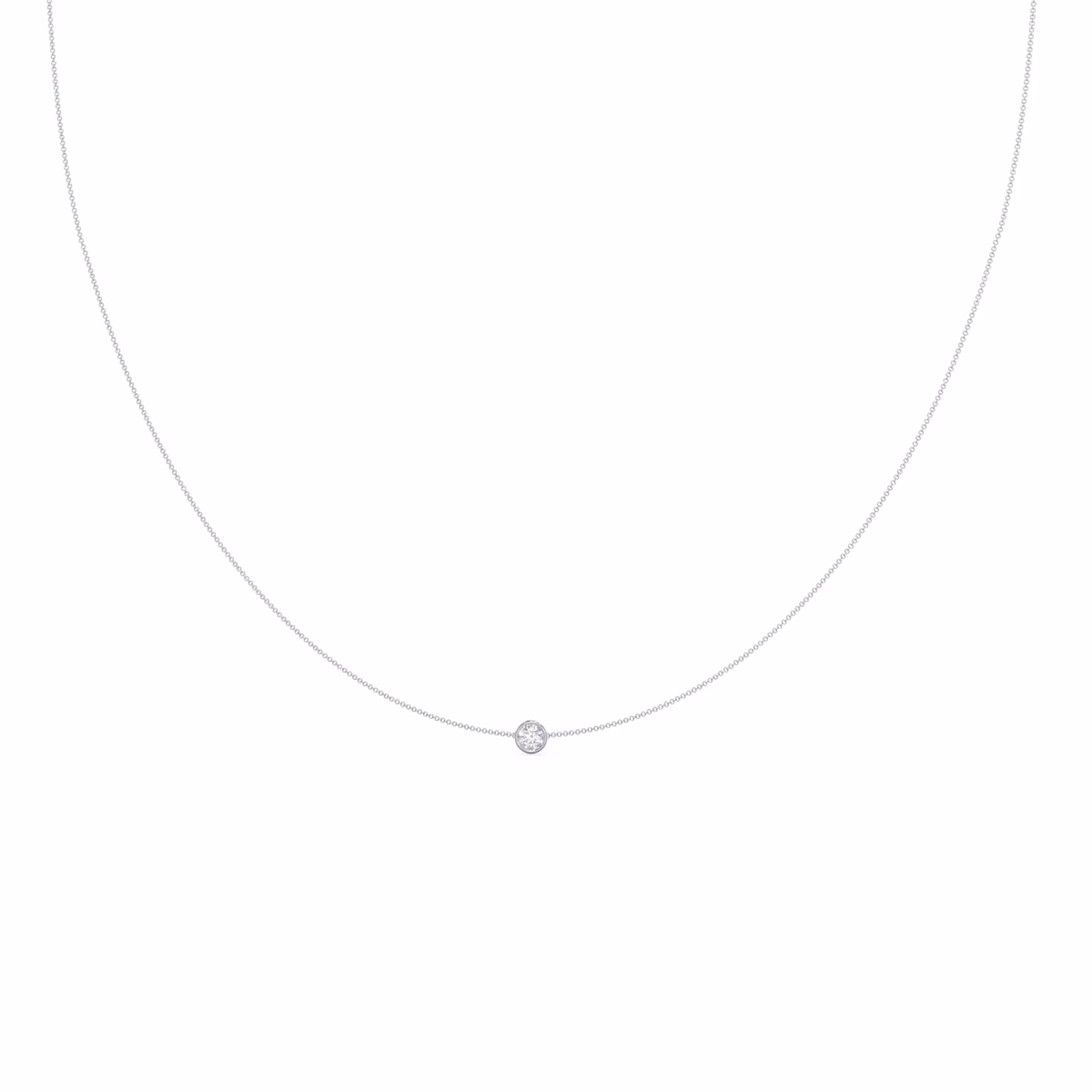 single bezel floating cosmopolitan necklace white gold made with round lab grown diamond ada diamonds design ad 039