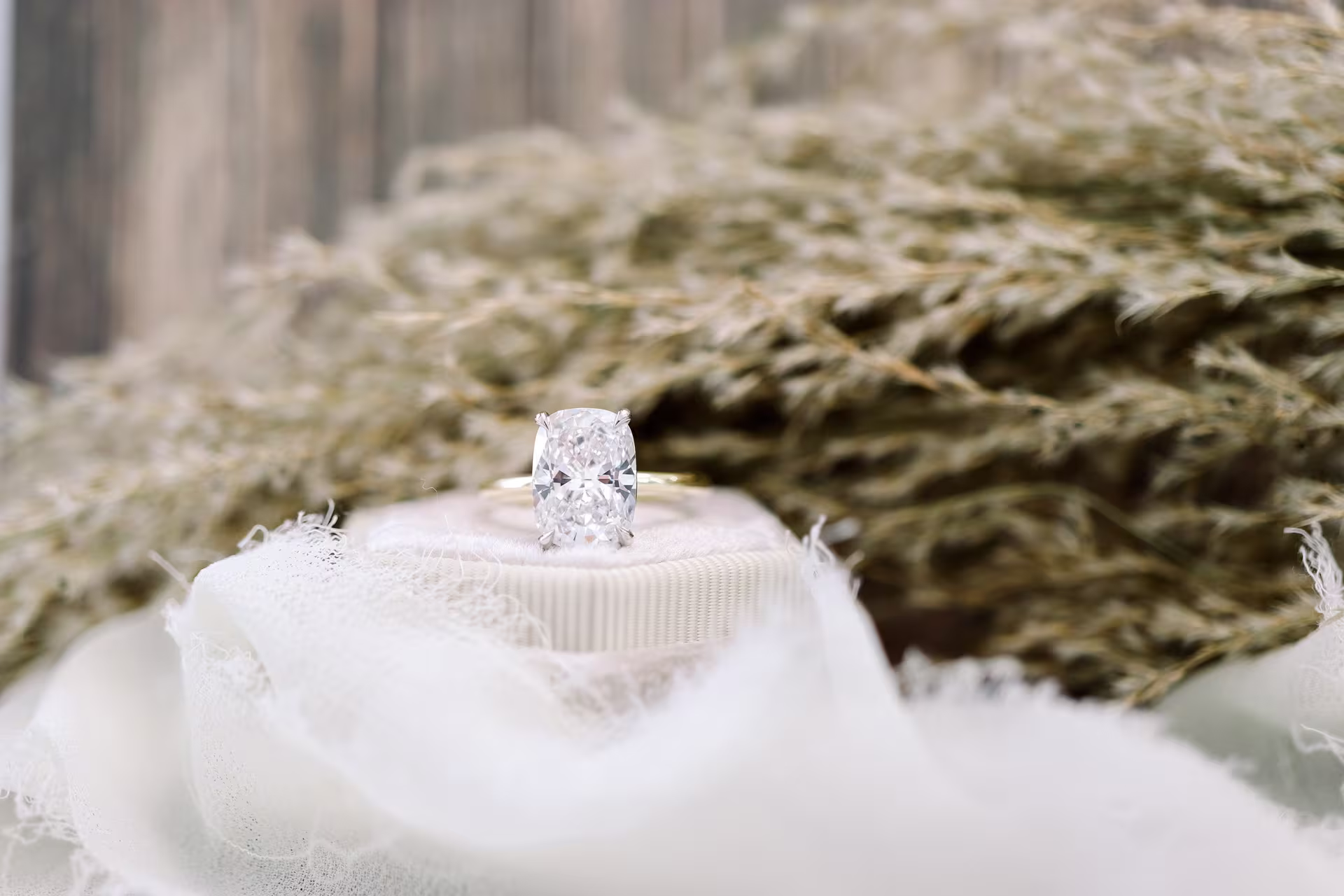 five ct cushion lab diamond solitaire yellow gold and platinum ada diamonds design ad 221