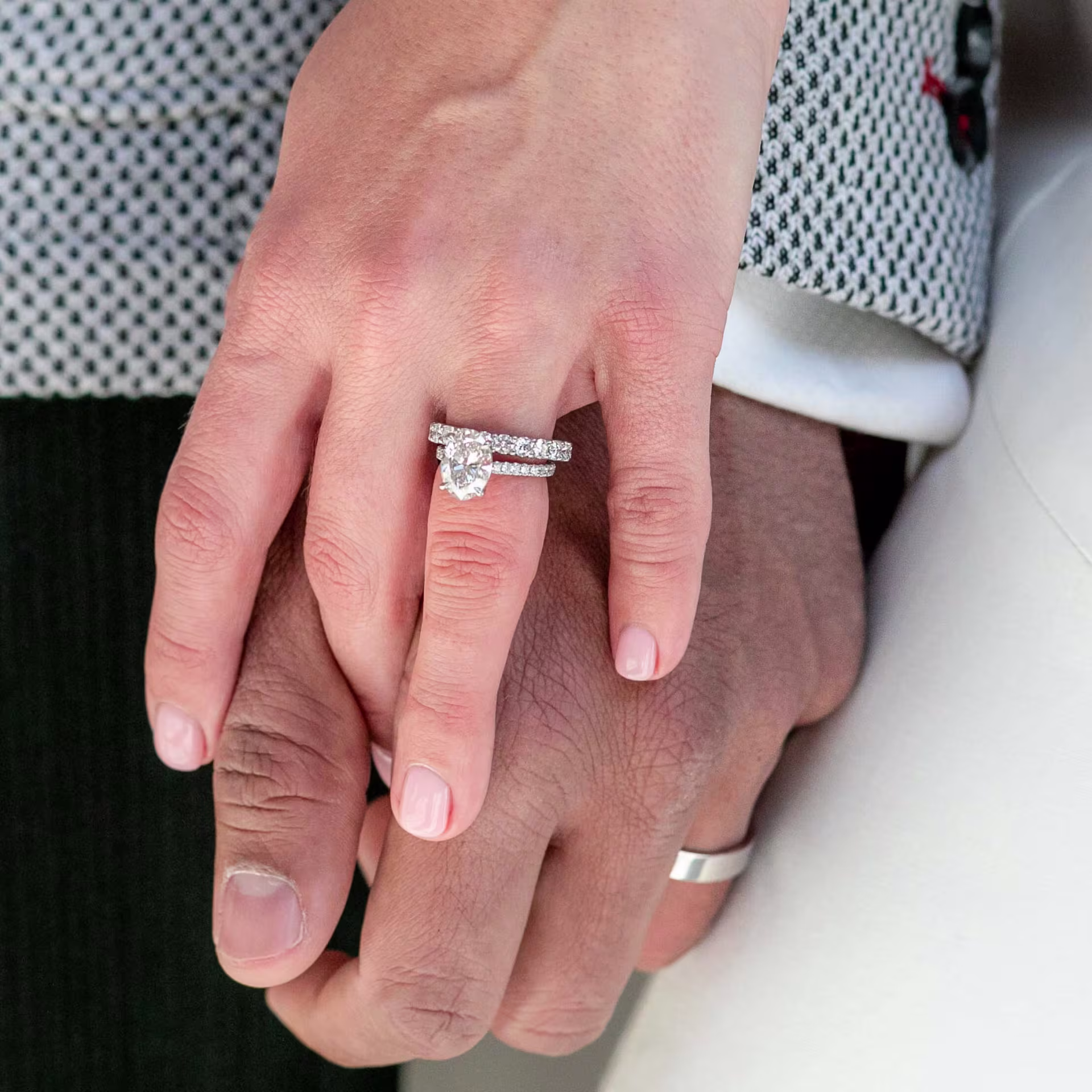 Classic flat men's wedding band in white gold, showcasing a timeless design. Ideal for grooms seeking a sleek and elegant look.