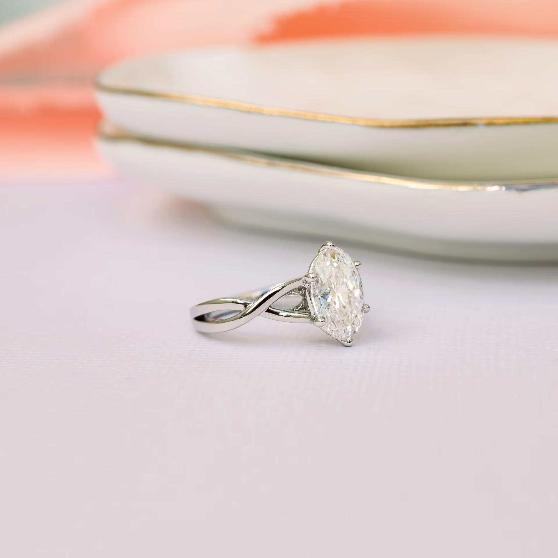 platinum oval 2.75ct six prong lab diamond solitaire with twisting band ada diamonds design ad 368 macro