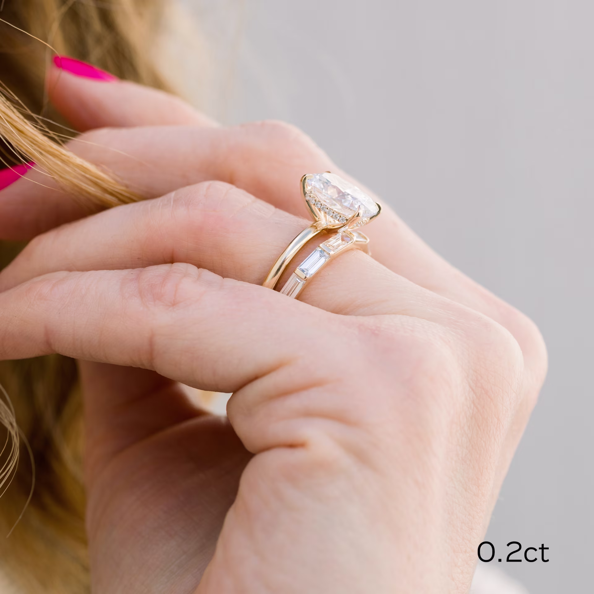 Exceptional Quality 2.4 Carat Lab Grown Diamonds set in 14kt Yellow Gold Baguette East-West Eternity Band in 14k Yellow Gold 2.4ctw ()