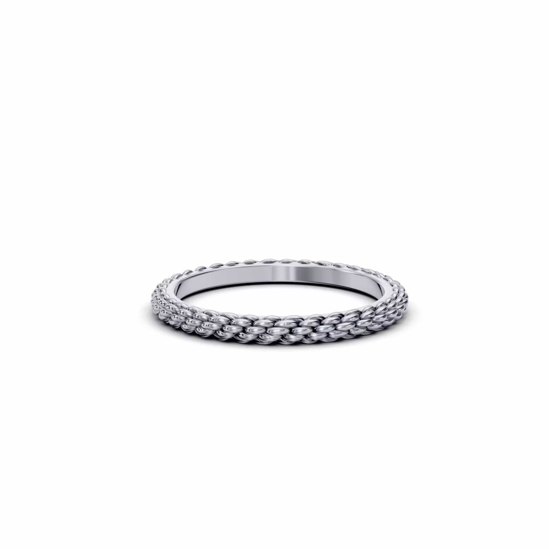 Braided Eternity Band