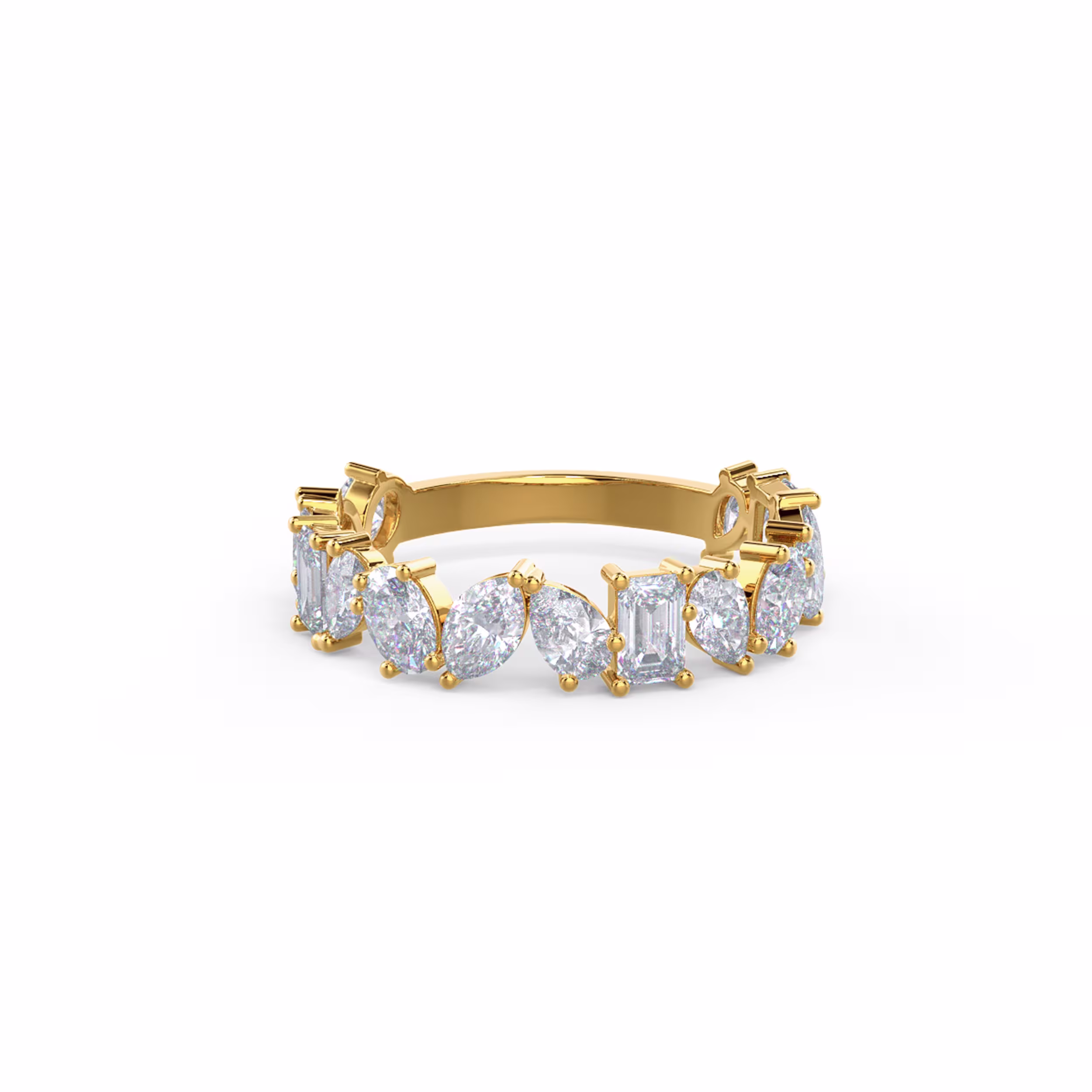 2.0 Carat Diamonds Cassidy Three Quarter Band in 18k Yellow Gold (Main View)