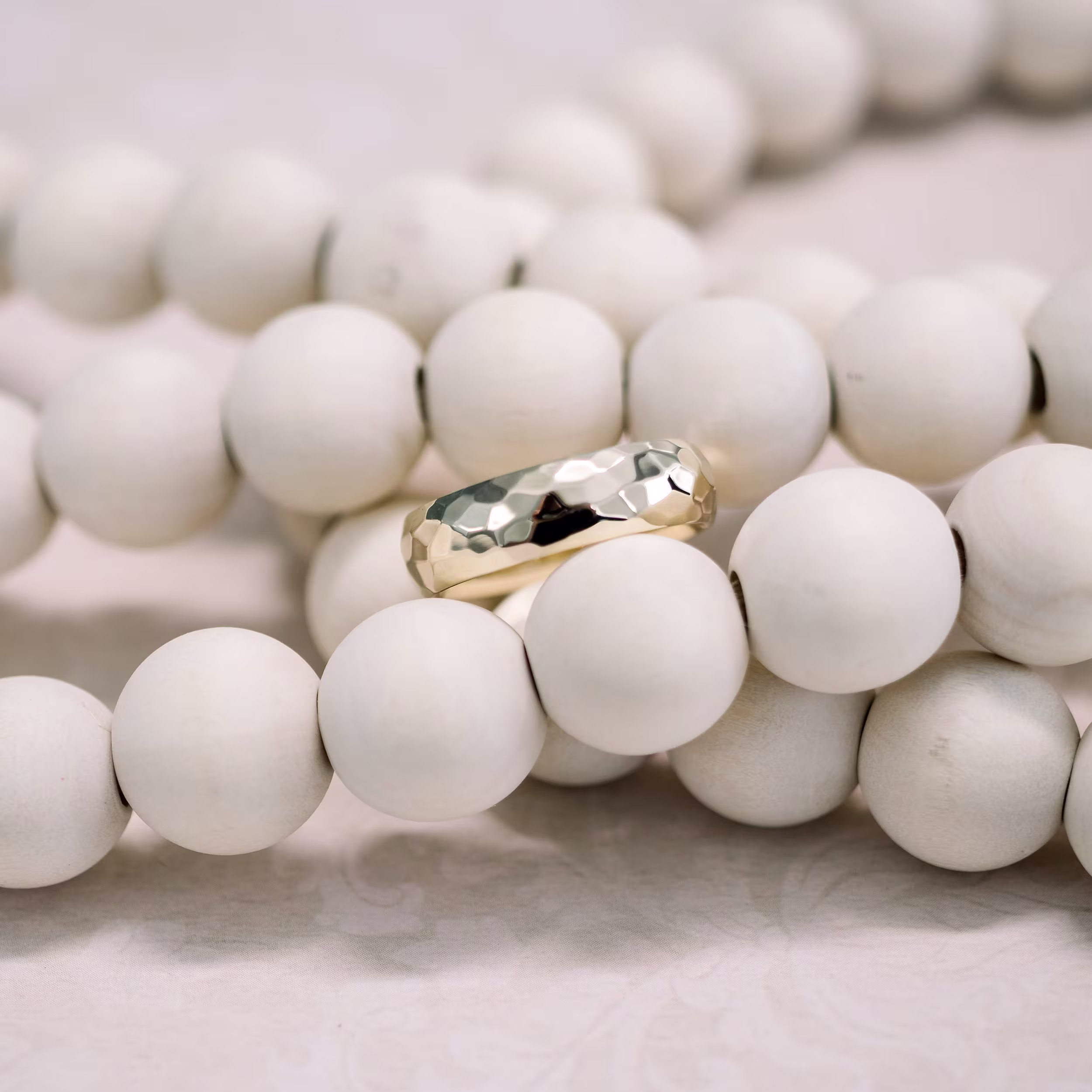 yellow gold hammered masculine wedding ring ada diamonds design ad183 macro