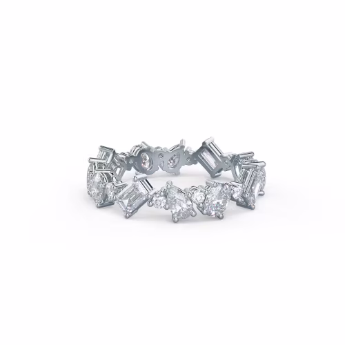 2.0 Carat Diamonds Cassie Eternity Band in 18k White Gold (Main View)