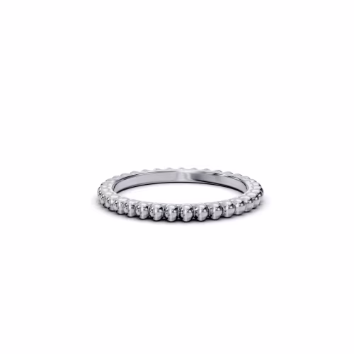 ada diamonds beaded platinum eternity band