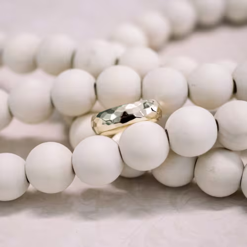 yellow gold hammered masculine wedding ring ada diamonds design ad183 macro