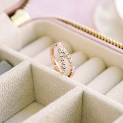 14k rose gold x lab diamond wedding band ada diamonds design ad 217