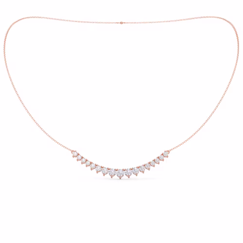 Primary Rose Gold Image for Mini Riviera Choker