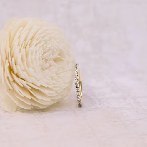 yellow gold u pave lab created diamond eternity band ada diamonds design ad 082